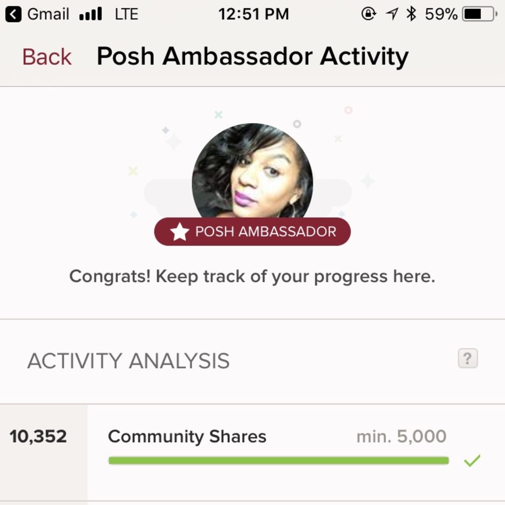 I’m a Posh Ambassador 🎉🎉🎉